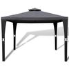 vidaXL Gazebo with Roof 3x3 m Dark Grey