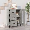 vidaXL Sideboard Concrete Grey 69.5x34x90 cm Engineered Wood