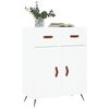 vidaXL Sideboard White 69.5x34x90 cm Engineered Wood