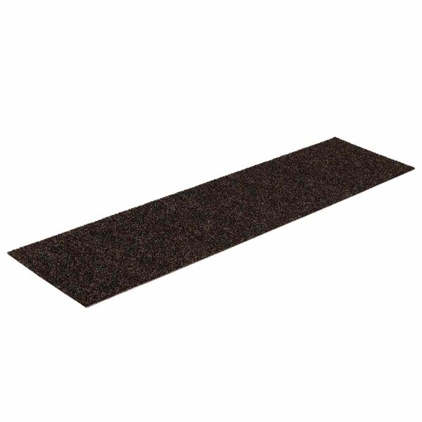 vidaXL Stair Mats Self-adhesive 30 pcs 76x20 cm Dark Brown Rectangular