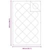 vidaXL Quilts & Duvets White 140 x 220 cm Polyester
