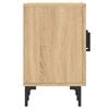 vidaXL TV Cabinet Sonoma Oak 150x30x50 cm Engineered Wood