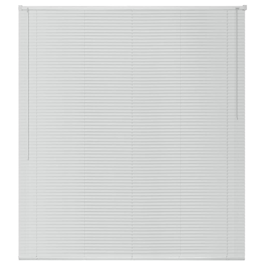 vidaXL Window Blinds Aluminium 140x130 cm White 