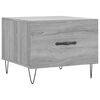 vidaXL Coffee Tables 2 pcs Grey Sonoma 50x50x40 cm Engineered Wood