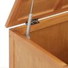 vidaXL Storage Box Natural 50 x 45 x 45 cm Engineered Wood and Oak
