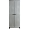 vidaXL Plastic Cabinet 68x39x171.5 cm