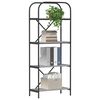 vidaXL Bookshelf Grey Sonoma 60 x 30 x 146 cm Engineered wood