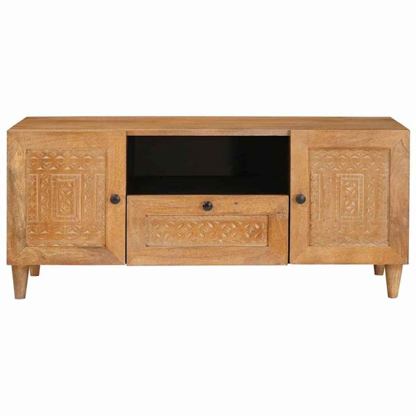 vidaXL TV Units with Door Light Brown 105 x 33 x 46 cm Engineered wood