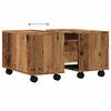 vidaXL Coffee Table Old Wood 60x60x38 cm Engineered Wood