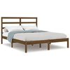 vidaXL Bed Frame without Mattress Honey Brown 140x200 cm Solid Wood Pine