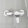 vidaXL Shower Mixer Tap Chrome G 1 / 2 inches Brass