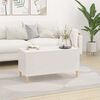vidaXL Coffee Table White 90x44.5x45 cm Engineered Wood