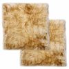 vidaXL Chair Pad | Set of 2 | Brown melange