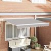 vidaXL Awning Replacement Fabric Light grey 300 x 250 cm Canvas