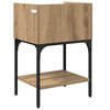 vidaXL Bedside Table 2 pcs Artisan Oak 40 x 29 x 60 cm Engineered Wood