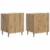 vidaXL Bedside Cabinet 2 pcs Artisan Oak 43 x 34.5 x 52 cm