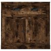vidaXL Sideboard Smoked Oak 70x35.5x67.5 cm Engineered Wood