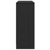 vidaXL Sideboard Black 102 x 29.5 x 75 cm Engineered wood