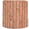 vidaXL Bark Fence 1000x30 cm