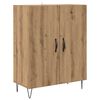 vidaXL Highboard Artisan Oak 69.5 x 34 x 180 cm Engineered Wood