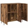 vidaXL Sideboard Old Wood 90 x 32.5 x 80 cm Engineered Wood