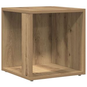 vidaXL Side Table Artisan Oak 33x33x34 cm Engineered Wood