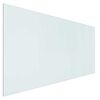 vidaXL Fireplace Glass Plate Transparent 120 x 60 cm Glass