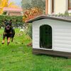 Ferplast Doghouse Villa 90 Grey 88x72x65 cm 87255099