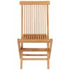 vidaXL 7 Piece Garden Dining Set Solid Teak Wood