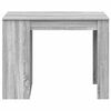 vidaXL Desk with Drawer and Shelf Grey Sonoma 102x62x77.5 cm Engineered Wood