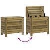 vidaXL 10 Piece Garden Sofa Set Impregnated Wood Pine