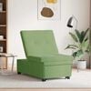 vidaXL Sofa Bed Light green 67 x 194 x 38 cm Velvet