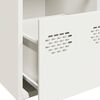 vidaXL Sideboard White 68x39x73.5 cm Cold-rolled Steel