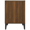 vidaXL Bedside Cabinets 2 pcs Brown Oak 40x35x50 cm