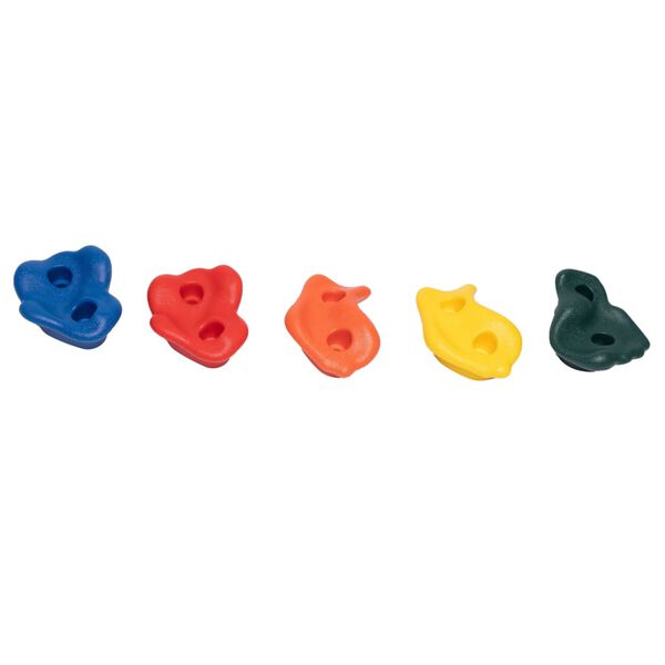 TRIGANO 5 Piece Climbing Stones Sets Multicolour