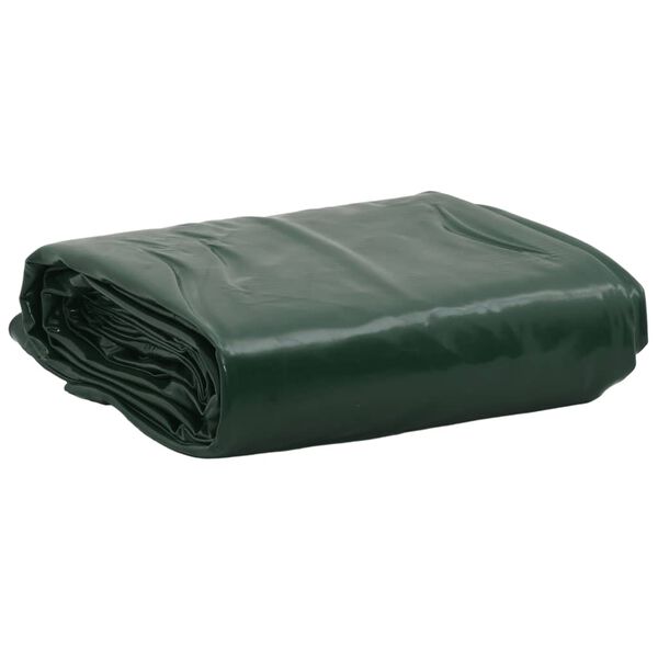 vidaXL Tarpaulin Green 1.5x2.5 m 650 g/m&sup2;