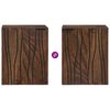 vidaXL Bathroom Sink Cabinet Walnut 38 x 33.5 x 48 cm Engineered wood