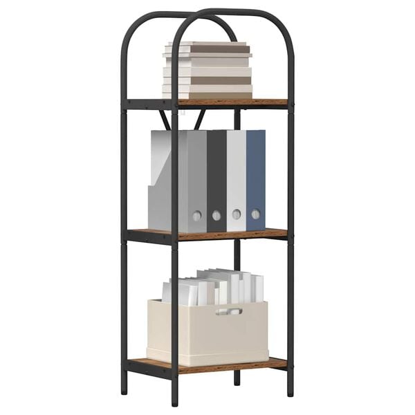 vidaXL Bookshelf Old Wood 40 x 30 x 109 cm Engineered wood