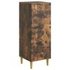 vidaXL Sideboard Smoked Oak 33 x 34.5 x 90 cm Engineered Wood
