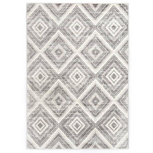 vidaXL Rug Grey 120x170 cm PP
