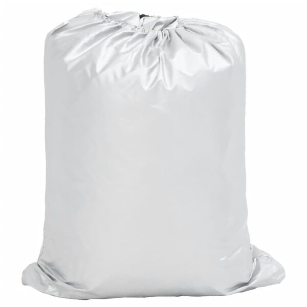 vidaXL Car Cover for SUV with Buckle Straps Full Silver L