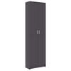 vidaXL Hallway Wardrobe Grey 55x25x189 cm Engineered Wood