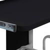 vidaXL Computer Desk Black 110x52x88.5 cm Engineered Wood