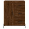 vidaXL Highboard Brown Oak 69.5x34x180 cm Engineered Wood