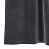 vidaXL Blackout Curtains 2 pcs Dark Grey 140 x 225 cm Velvet