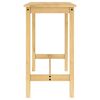 vidaXL 5 Piece Bar Set Solid Wood Pine