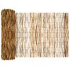 vidaXL Garden Fence Carbonized 500 x 80 cm Reed
