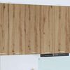 vidaXL Hanging Cabinet Artisan Oak 30 x 31 x 100 cm Engineered Wood