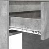 vidaXL Bedroom Dressing Tables Concrete Grey 80 x 39.6 x 135 cm