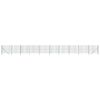 vidaXL Wire Mesh Fence Green 2x25 m Galvanised Steel